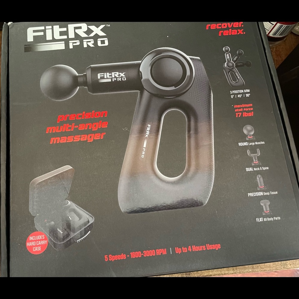 FitRx Pro Massage Gun